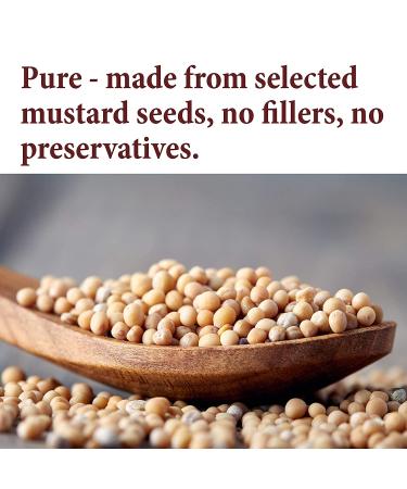 The Spice Way Ground Yellow Mustard Seed - 8 oz | Premium Quality Spice for Cooking and Seasoning - Buy Online on GoSupps.com