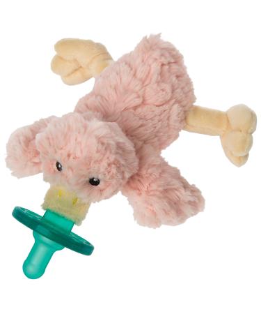 Mary Meyer WubbaNub Infant Pacifier, 6-Inches, Blush Putty Duck Blush Putty Duck 1 Count (Pack of 1) - Buy Online on GoSupps.com