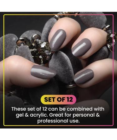 Mia Secret Nail Art Powder - Fabulous Collection (12 PC) | International Shipping Available - Buy Online on GoSupps.com