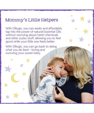 Oilogic Relaxing Vapor Chest Rub Stick for Babies & Toddlers - Lavender & Chamomile Oil - Petroleum & Menthol Free - Buy Online on GoSupps.com