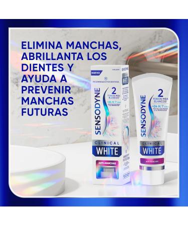  Sensodyne Sensodyne Clinical White 3-Pack Whitening Toothpaste Mint Flavor Sensitivity Protection 3 x 75ml - Buy Online on GoSupps.com