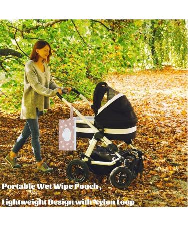 Baby Wipe Dispenser 3 Pack Baby Wet Wipe Pouch Travel Wipe Case Reusable Refillable Wet Wipes Holder Portable Carrying Pouches - KAMHBE (Animal) - Buy Online on GoSupps.com