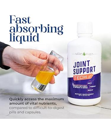 Nature's Liquids Glucosamine Chondroitin Liquid Supplement for Joint Support Tech 32 FL OZ - Buy Online on GoSupps.com