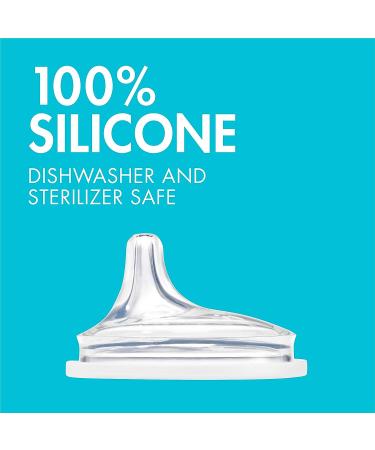 Boon NURSH Silicone Sippy Cup Lid 6 Months+ (Pack of 3) - 1L Capacity - 3 Count - Buy Online on GoSupps.com