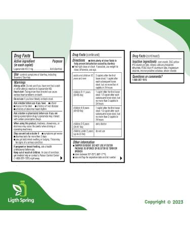 Equate Anti-Diarrheal 2 mg - Loperamide 24 Caplets (3 Pack) | Exclusive Vitamins & Minerals Bundle | A to Z Health Guide - Buy Online on GoSupps.com