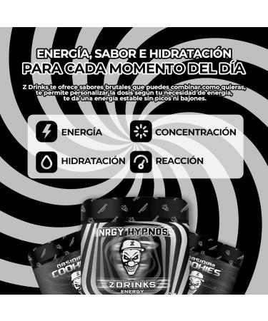 Z Drinks Energy Powder energy drink 70 services without sugar energy in every sip with caffeine minerals and vitamins ideal for gamers and sports enthusiasts classic taste Energy Drink 70 Servicios - Buy Online on GoSupps.com