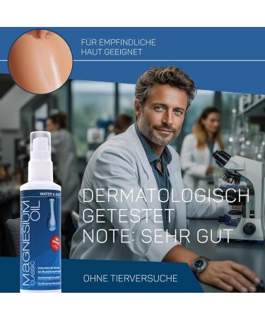 WaterSalt AG Water & Salt 100 ml Classic magnesium oil Zechstein magnesium spray dermatologically tested magnesium oil magnesium spray certified natural product magnesium oil free of additives - Buy Online on GoSupps.com