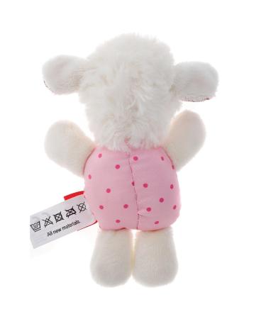 SIGIKID 41189 Rattle Sheep - Red Stars Baby Toy | Soft Pink & Safe for Newborns | Ideal for Boys & Girls - Buy Online on GoSupps.com