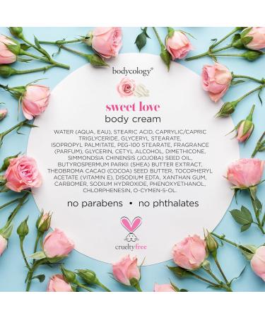 Bodycology Shea Butter Body Cream Sweet Love 8 oz (Pack of 2) - Buy Online on GoSupps.com