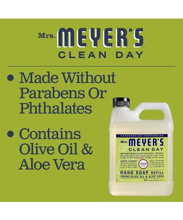 Hydrating Hand Soap Refill in Refreshing Lemon Verbena Scent for any Soap Dispenser for Bathroom & Kitchen Liquid Soap w/ Essential Oils for Hand Wash Products 33 Fl OZ Per Bottle 5 Bottles - Buy Online on GoSupps.com