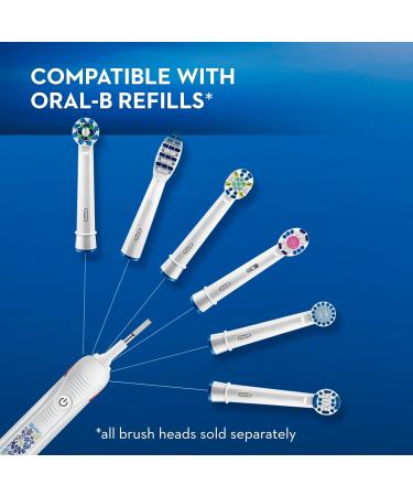 Oral-B Kids Electric Toothbrush with Pressure Sensor & Timer | Rechargeable & Sparkle Shine | (2) Brush Heads Included - Buy Online on GoSupps.com