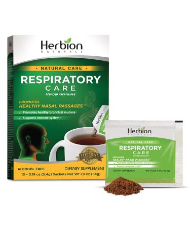 Herbion Naturals Respiratory Care - Natural Care - Herbal Granules - 10 Packets