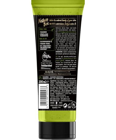 Buy Nature Box Avocado Body Scrub - Pack of 6 (200 ml Each) | International Shipping Available - Buy Online on GoSupps.com