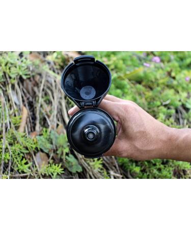 Dawn to Dusk Aqua Flow 25 oz Calibrated Water Bottle with Dirt Cap - Stay Hydrated All Day! - Buy Online on GoSupps.com