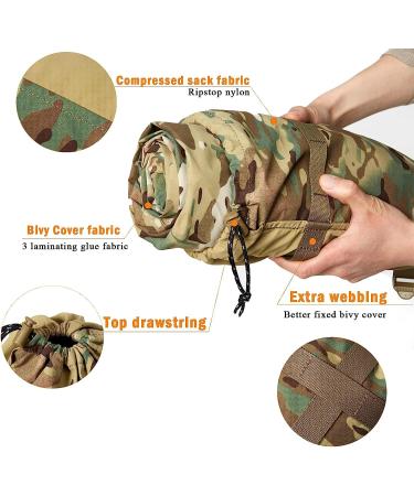 MT Akmax Bivy Cover Sack for Military Army Modular Sleeping Bags - Multicam Camo/Woodland/UCP - Buy Online on GoSupps.com