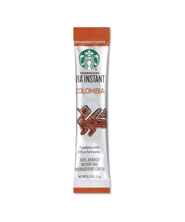 Starbucks Via Instant Medium Roast Colombia Coffee 26 Count (Pack of 2) - Premium Quality Coffee on-the-go! - Buy Online on GoSupps.com