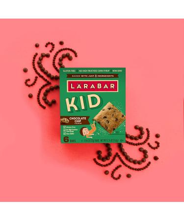 Larabar Kids Chocolate Chip Cookie Gluten Free Bar 0.96 oz - 6 ct - Nutritious Snack for Kids - Buy Online on GoSupps.com