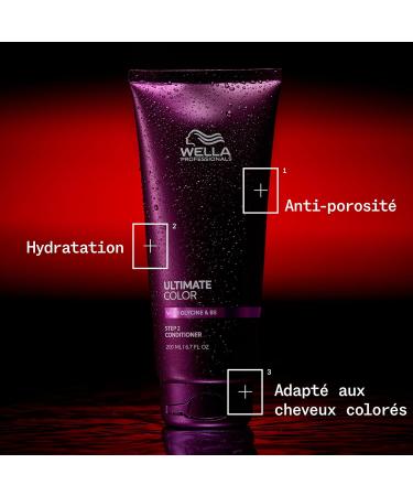Wella Professionals Ultimate Color Apr s-shampoing tape 2 Apr s-shampoing hydratant professionnel pour cheveux color s clat de la couleur et anti-porosit 75 ml 75 ml (Lot de 1) - Buy Online on GoSupps.com