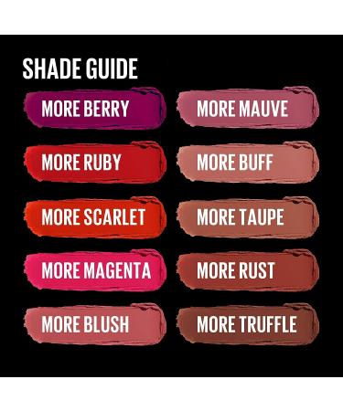 Maybelline Color Sensational Ultimatte Matte Lipstick - More Ruby Ruby Red 1 Count - Buy Online on GoSupps.com
