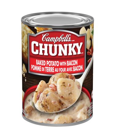 Campbell's Chunky Soup, Baked Potato with Bacon, 540ml 18.25oz Canadian