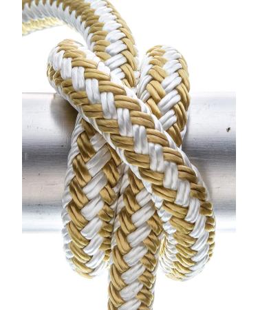 Seachoice 1/2-Inch x 20 Feet Double Braid Nylon Dock Line with Eye Splice - Pre-Shrunk & Heat Stabilized - Buy Online on GoSupps.com