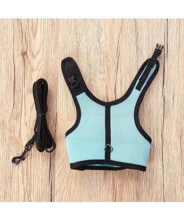 UEETEK Soft Harness with Lead for Rabbits Bunny Elastic Size L (Sky Blue) - Buy Online on GoSupps.com
