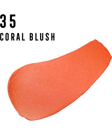  Max Factor Max Factor Miracle Pure Luminous Touch Blush Balm 35 Coral Blush Modular Creamy Blush Gloss Finish Vegan Formula 6 Grams - Buy Online on GoSupps.com