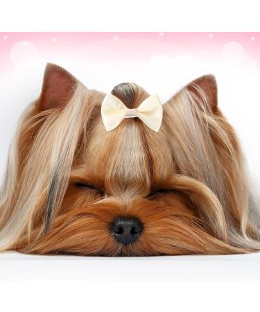 Janinka 32 Pcs Dog Hair Bows for Small Dogs - Grooming Girl Plaid Bowknot Pet Hair Accessories - Buy Online on GoSupps.com