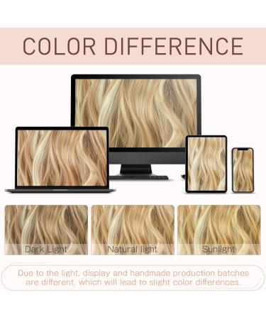 4PCS-11Clips Curly Synthetic Hair Extensions 22 Inches - Golden Brown - Buy Online on GoSupps.com