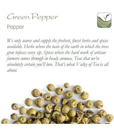 Organic Green Peppercorns Whole - Gourmet Pepper Corn for Grinder - 100g - Buy Online on GoSupps.com