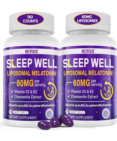 NEVISS Melatonin 50 mg Fast Dissolve Tablets + Melatonin 60mg Softgel - Buy Online on GoSupps.com