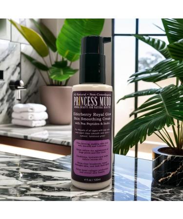 Princess Mudd Aloe Vera Face Cream - Age-Defying Radiance Non-Comedogenic with Chicory Root & Elderberry - 4oz | International Shipping - Buy Online on GoSupps.com