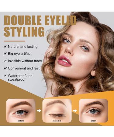 Eyelid Lift Strips Eyelid Tape Kit 480PCS Invisible Waterproof Lids by Design Double Eyelid Tape for Hooded Droopy Uneven Mono-eyelids - Buy Online on GoSupps.com