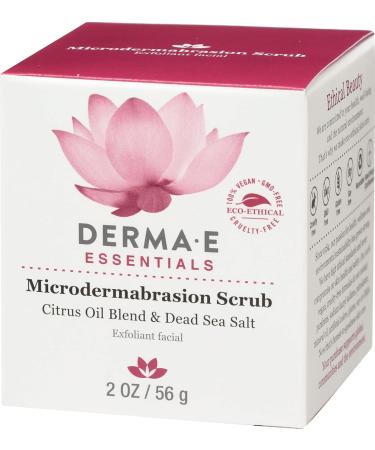 Derma-E Microdermabrasion Scrub for All Skin Types Parabens Free Vegan 2 Ounces (Pack of 1) - Buy Online on GoSupps.com