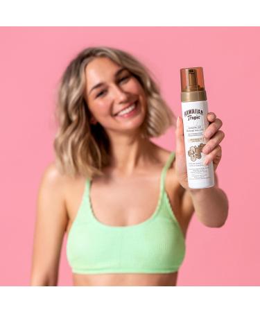 Hawaiian Tropic Self-Tanning Foam Dark 200ml | Natural Tan Fast-Drying Formula - Shop Now! - Buy Online on GoSupps.com