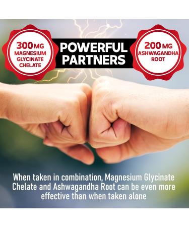 9in1 Cortisol Supplement - Ashwagandha and Magnesium Glycinate and Chelate - Brain Health & Restful Night & Mood Balance - 90 Capsules Supply 45 Days Rice 90 Count (Pack of 1) - Buy Online on GoSupps.com