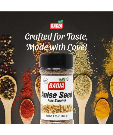 Badia Anise Seed 1.75 oz - Premium Quality Spice for Culinary Creations - Buy Online on GoSupps.com