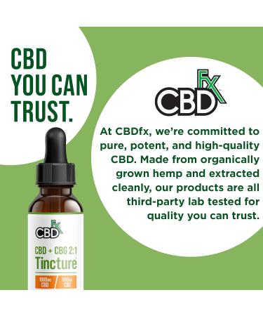 CBDfx - 1000mg CBD High Strength CBD Oil Improved Purity All Natural Vegan Non-GMO Broad Spectrum Blended with MCT Oil No THC 30ml - 30 Days - Buy Online on GoSupps.com