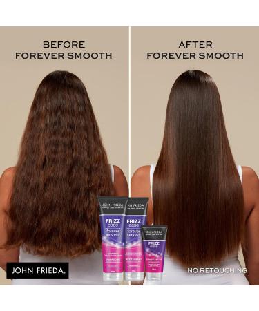 John Frieda Frizz Ease Forever Smooth Frizz Fighting Shampoo & Conditioner Set For Smooth Hair| Phthalate Free Formula Cruelty Free (2 x 250 mL) - Buy Online on GoSupps.com