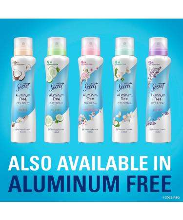 Shop Secret Dry Spray Antiperspirant Deodorant for Women - Wild Rose & Argan Oil Scent 4.1 oz (2 Pack) | International Shipping Available - Buy Online on GoSupps.com