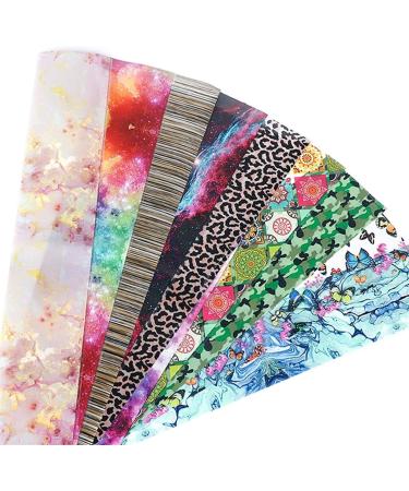 Gradient Starry Sky Nail Foil Marble Sexy Leopard Nail Glue Transfer Sticker Holographic Nail Stripe Gel Slider Manicure SA1575 Claral Color Shining - Buy Online on GoSupps.com