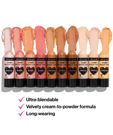 Wet n Wild MegaGlo Conceal Contour Stick - Nude For Thought | Natural Cream to Powder Concealer - Buy Online on GoSupps.com