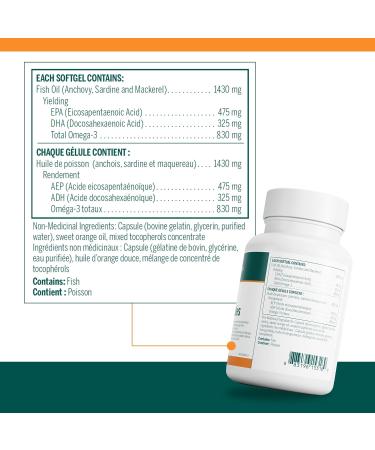 Genestra Brands - Super EFA Forte Capsules - Fish Oil Formula to Support Cognitive Cardiovascular and Joint Health - 60 Softgel Capsules - Buy Online on GoSupps.com