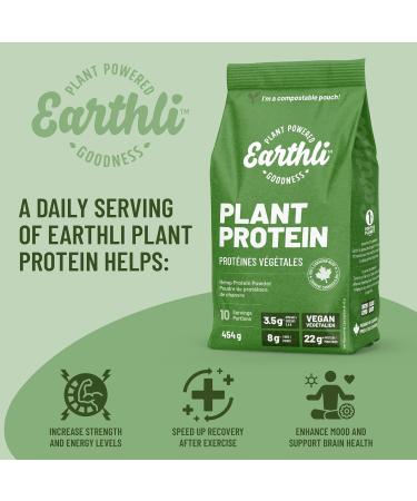 Premium Plant Protein Powder - Vegan Natural & Organic | Shop Internationally - Buy Online on GoSupps.com