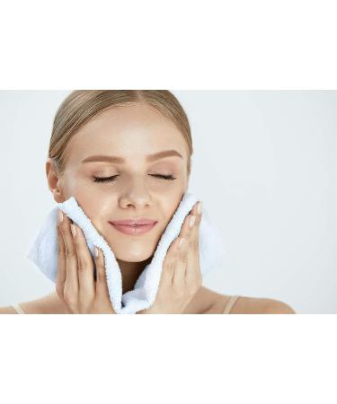 24-Pack Spa White Washcloths 12x12 - Soft & Absorbent 100% Cotton Towels for Bathroom - Lint-Free Face Cloths - Buy Online on GoSupps.com