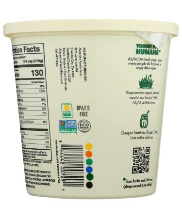 Alexandre Family Farms Organic Plain Yogurt 24 OZ - Best Quality Dairy Product - Buy Online on GoSupps.com