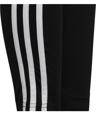 Buy adidas Girls Leggings 3-Stripes Essentials Aeroready - Black/White | International Shipping Available - Buy Online on GoSupps.com