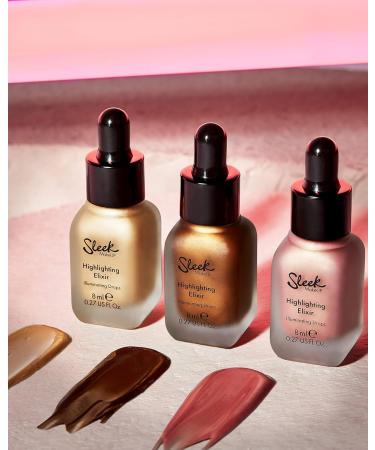 Sleek MakeUp Highlighting Elixir - Radiant Customisable Glow - Easy to Use - 40g - Buy Online on GoSupps.com