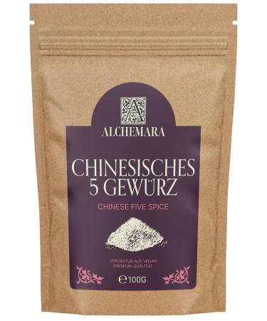 Alchemara Alchemara Chinese Five Spice Blend (100g) - Five Spice Mix - Gently Dried Spices for Your Cooking - Aromatic Spices