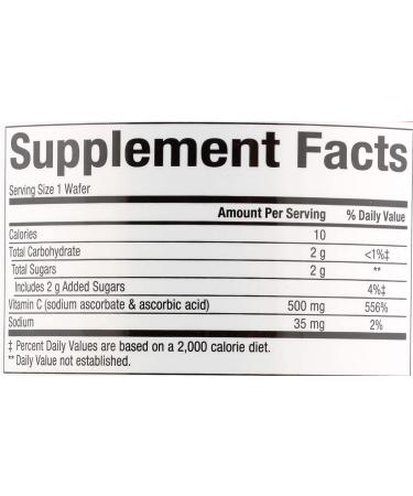 Natural Factors Vitamin C Chewables - 500mg Peach Passionfruit & Mango - 180 Count - Buy Online on GoSupps.com